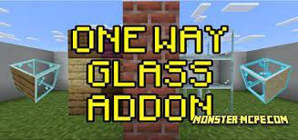 one way glass add on 1 16 minecraft