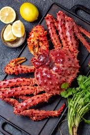 cooked organic alaskan king crab legs