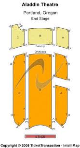 Aladdin Theatre Seating Chart
