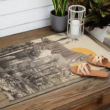 outdoor rug by flo bodart