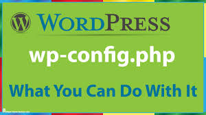 wp config php what you can do with it