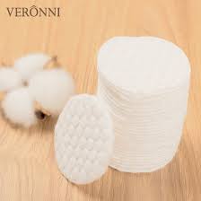 round makeup remover cotton pads