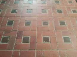 designer terracotta flooring tiles in