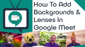 However, dialing in is only supported in. How To Add Backgrounds Lenses In Google Meet Youtube