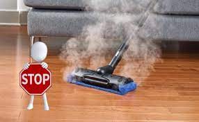 steam mop on hardwood floors