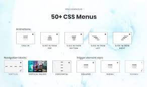 40 free responsive css menus