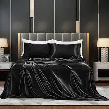 Silky Comforter Set Satin Bedding Set