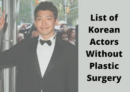 list of korean male actors without