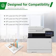 Laserjet pro cp1525n color printer has a printer model ce874a. Buy Greensky Compatible Toner Cartridge Replacement For Hp 128a Ce320a Ce321a Ce322a Ce323a For Hp Color Laserjet Cp1525n Cp1525nw Cm1415fn Cm1415fnw 4 Pack Online In Indonesia B015c4ujoa