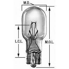 Details About Tail Light Bulb Side Marker Light Bulb Wagner Lighting Bp916