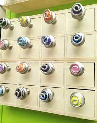 Colorful Glass Cabinet Knobs And Pulls