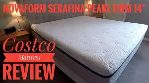 Selling a queen bed set. Costco Mattress Review Novaform 14 Serafina Pearl King Firm Youtube