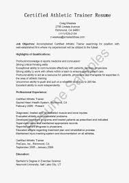 Stunning Athletic Trainer Resume Cover Letter In Letters Madrat Of