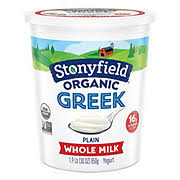 whole milk plain greek yogurt