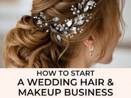wedding hair makeup business