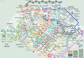 large detailed subway map of singapore