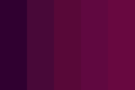 minimalist very dark purple color palette