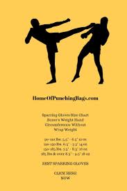 Sparring Gloves Size Chart Learn About The Top 5 Most