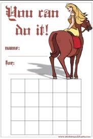 Chore Chart Princess On Horse Sticker Chart Charts For