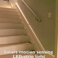 motion sensor night light led strip for
