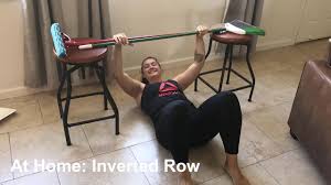 workout demo inverted row at home