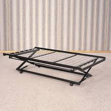 Twin Pop Up Trundle Bed Frame By