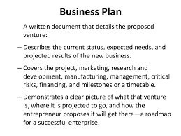 Entrepreneurs Business Plans