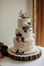 3 Tier Rustic Wedding Cake Prices gambar png