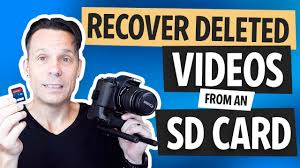 recover deleted videos from an sd card
