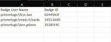 Import Badges From CSV