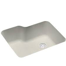 swanstone us02215sb 018 solid surface undermount single bowl kitchen sink 25 in l x 21 25 in h x 8 75 in h bisque
