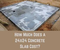 24x24 concrete slab cost