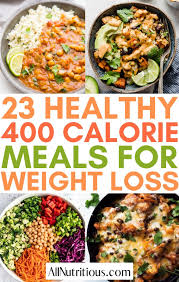 400 calorie meals for weight loss