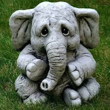 Elephant Statues 5 9 Inch Resin Baby