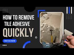 How To Remove Tile Adhesive Quick And