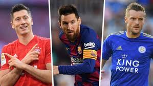 Golden Shoe 2019 20 Messi Lewandowski Europes Top