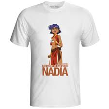 Us 9 89 45 Off Sea Girl Nadia T Shirt Fashion Print Creative Design The Secret Of Blue Water T Shirt Pop Cool Funny Short Sleeve Unisex Tee In