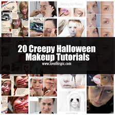 20 creepy halloween makeup tutorials