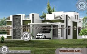 Modern Single Story House Plans With