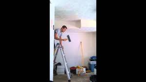 textured stomp ceiling removal you