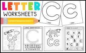 letter c worksheets superstar worksheets