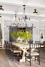 This setup is warmed by the fireplace by the head of the table. 85 Best Dining Room Decorating Ideas Country Dining Room Decor
