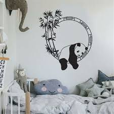 Panda Wall Stickers Cute L And