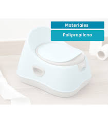 Blue Grey Baby Potty With Lid