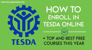 tesda free courses and training how to