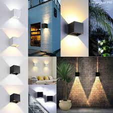 Modern Led Cube Wall Light Outdoor