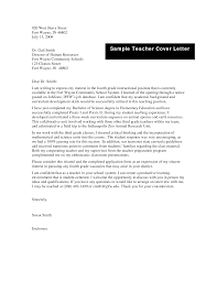 English Teacher Cover Letter No Experience Barca Fontanacountryinn Com