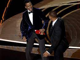 Will Smith appeared to slap Chris Rock ...