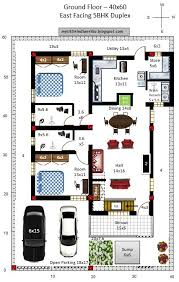 6 5bhk Duplex House In 40x60 East Facing