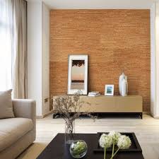 Първото използване на запушалка се използва за създаване на настилката. Brindled Natural Cork Wall Tiles Probkovaya Stena Interery Spalni Interer
